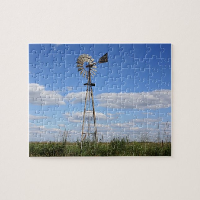 Country Windmill Puzzle (Horizontal)