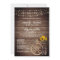 Country Wood Barrel Wedding with Sunflowers