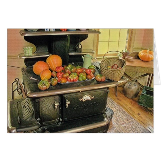 Country Wood Stove (Front Horizontal)