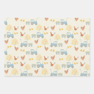 Country wrapping paper
