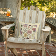 Country yellow floral  faux textured pattern