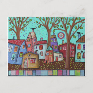 CountryNeighbors Postcard