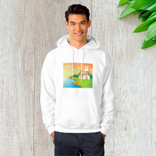 Countryside House by the Lake Hoodie