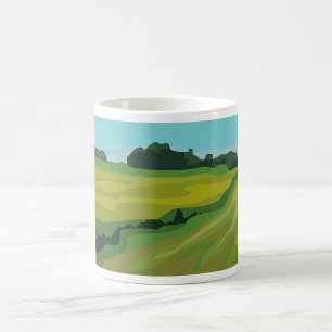 Countryside Landscape Coffee Mug
