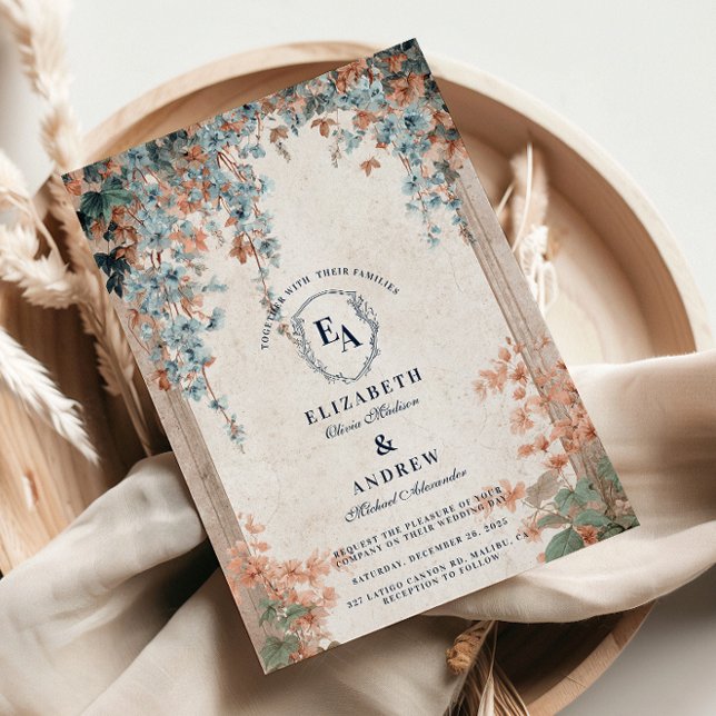 Countryside Morning Glory Wedding Invitation (Creator Uploaded)