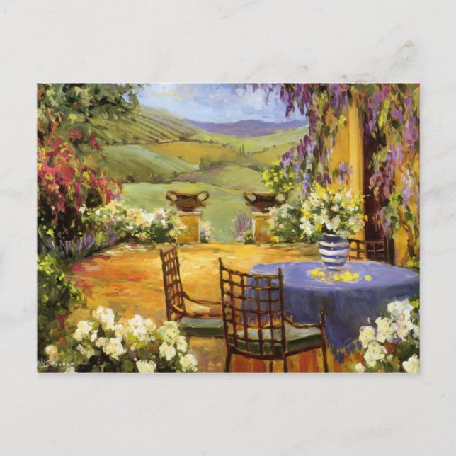 Countryside Terrace Postcard (Front)