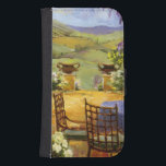 Countryside Terrace Samsung S4 Wallet Case<br><div class="desc">© 2013 ALLAYN STEVENS  | PRODUCED UNDER LICENSE FROM ARTIST,  PUBLISHED AND DISTRIBUTED BY JADEI GRAPHICS,  ALL RIGHTS RESERVED ©2014</div>