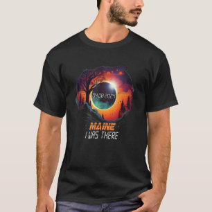 Countryside Total Solar Eclipse 2024 Maine T-Shirt