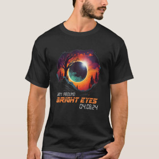 Countryside Total Solar Eclipse 2024 Turn Around B T-Shirt