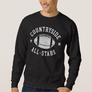 Countryside Vintage All-Stars Football Retro 80s Sweatshirt