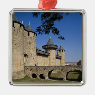 Counts Castle, Carcassonne, Aude, Languedoc, Metal Ornament