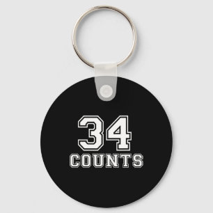 Counts President Donald Trump Team Biden Finally!  Keychain