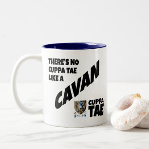 County Cavan Ireland Two-Tone Coffee Mug
