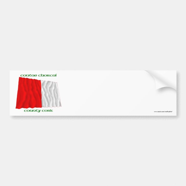 County Cork Colours Bumper Sticker (Front)