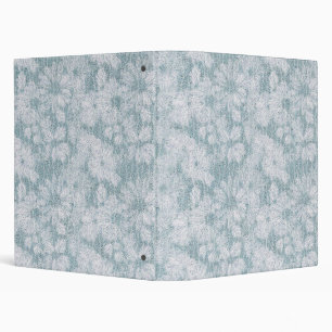 County Cottage Velvety Blue Daisy  Binder