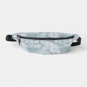 County Cottage Velvety Blue Daisy Fanny Pack