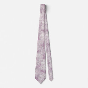 County Cottage Velvety Lilac Daisy Tie
