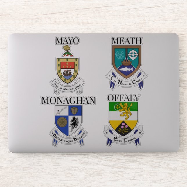 County Crests of Ireland Sticker Series 21-24 (Computer)