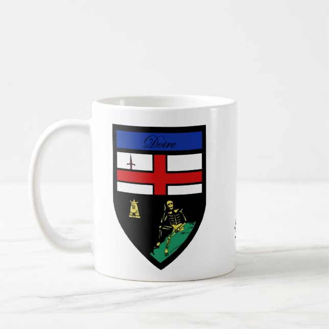 County Derry Map & Crest Mugs (Left)