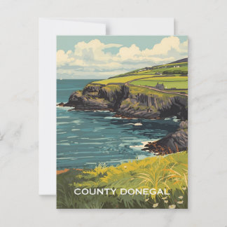 County Donegal Ireland Postcard