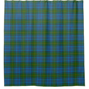 County Donegal Irish Tartan Shower Curtain