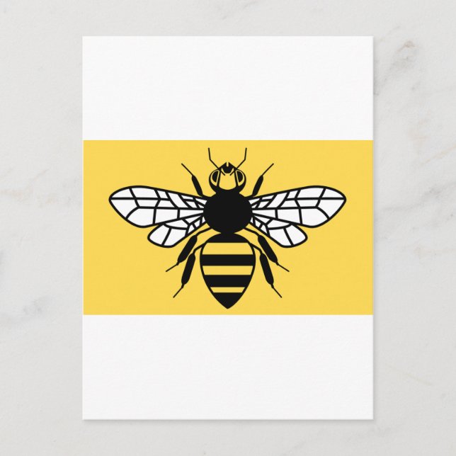 County Flag of Greater Manchester Postcard (Front)