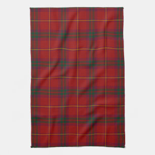 County Galway Irish Tartan Kitchen Towel