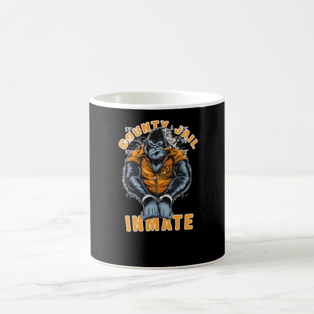 County Jail Inmate Coffee Mug (Center)