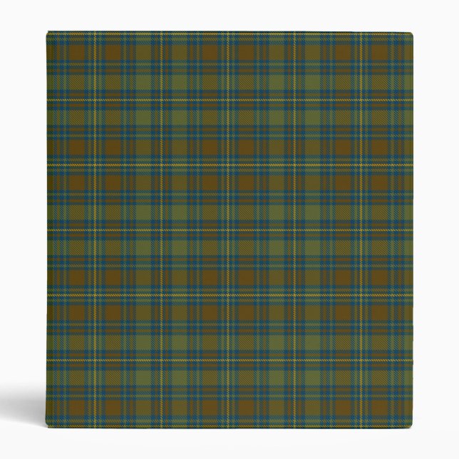 County Kerry Irish Tartan Binder (Front)
