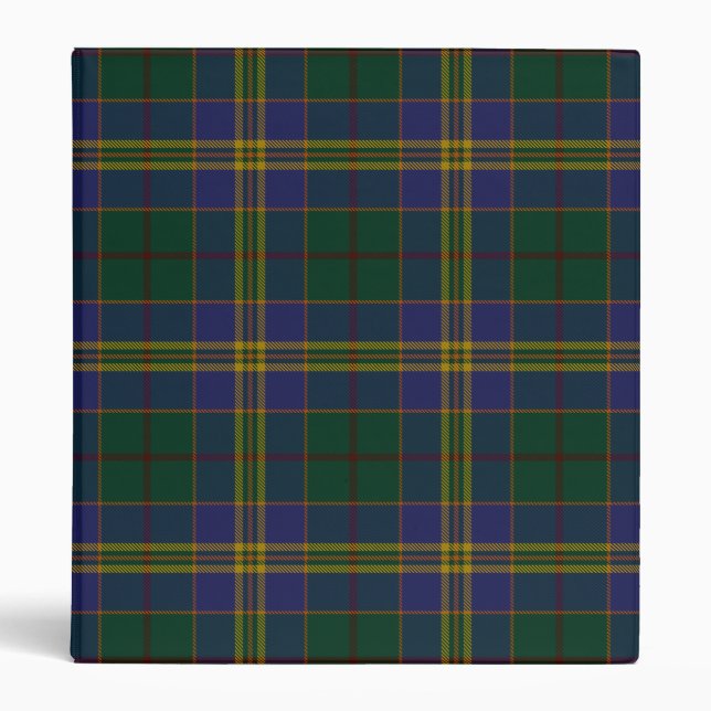 County Kilkenny Irish Tartan Binder (Front)