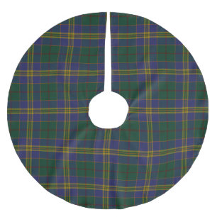 County Kilkenny Irish Tartan Brushed Polyester Tree Skirt