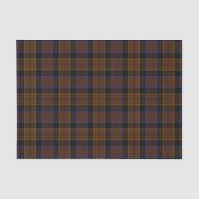 County Laois Irish Tartan Tissue Paper (Front)