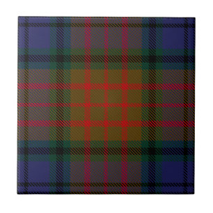 County Longford Irish Tartan Tile