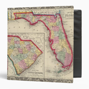 County Map Of Florida Binder