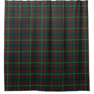 County Mayo Irish Tartan Shower Curtain