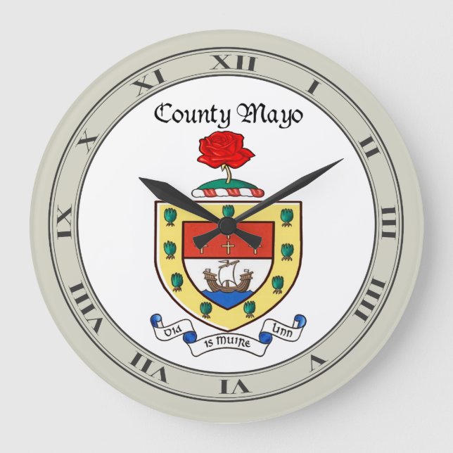 County Mayo Wall Clock (Front)