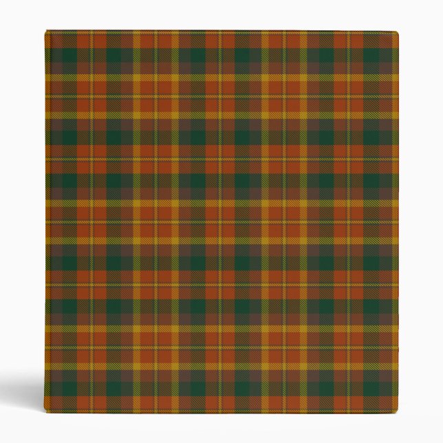 County Monaghan Irish Tartan Binder (Front)