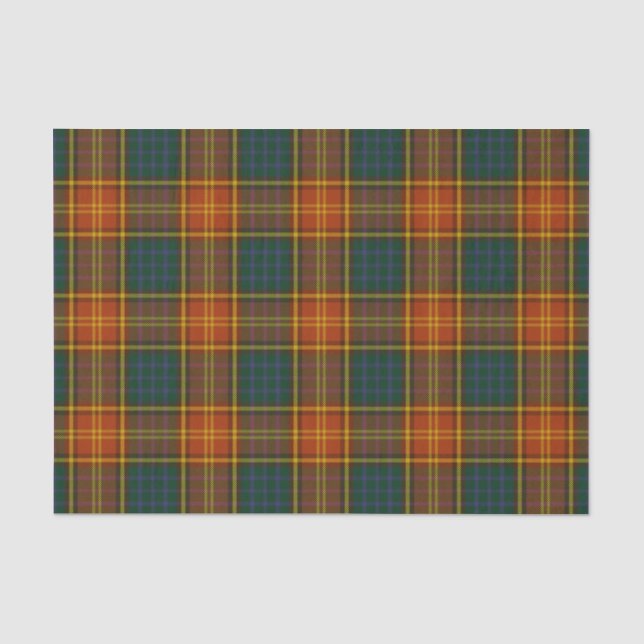 County Roscommon Irish Tartan Tissue Paper (Front)