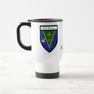 County Roscommon Map & Crest Mugs