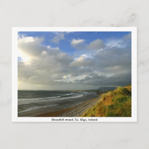 County Sligo Ireland - Strandhill beach Postcard