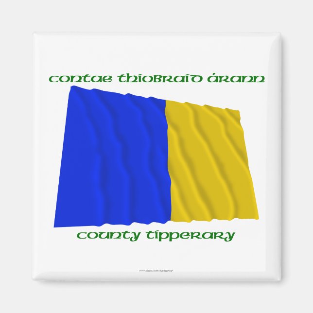 County Tipperary Colours Magnet (Front)