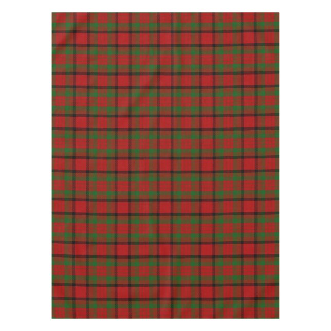 County Tipperary Irish Tartan Tablecloth (Front)