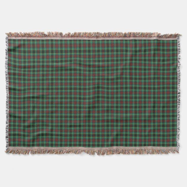County Waterford Tartan Throw Blanket (Front)