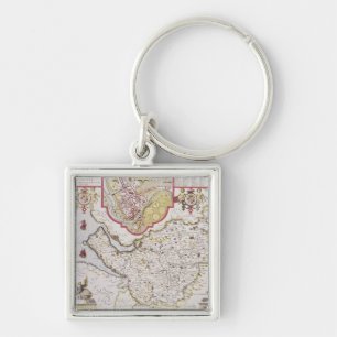 Countye Palatine of Chester, engraved by Keychain