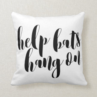 "Coup de battes d'aide sur" le coussin de