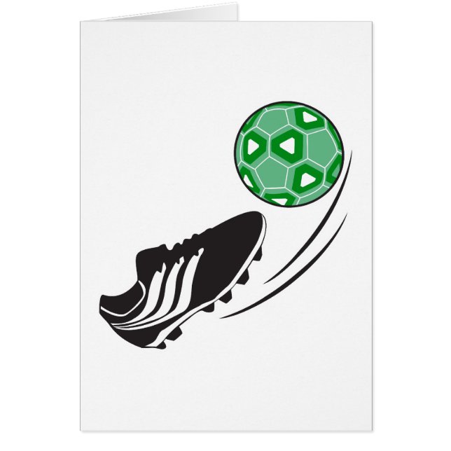 coup de pied de football graphique (Devant)