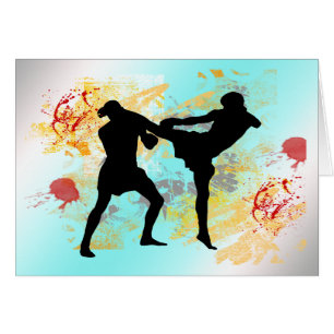 Coup-de-pied de tête de MIXED MARTIAL ART