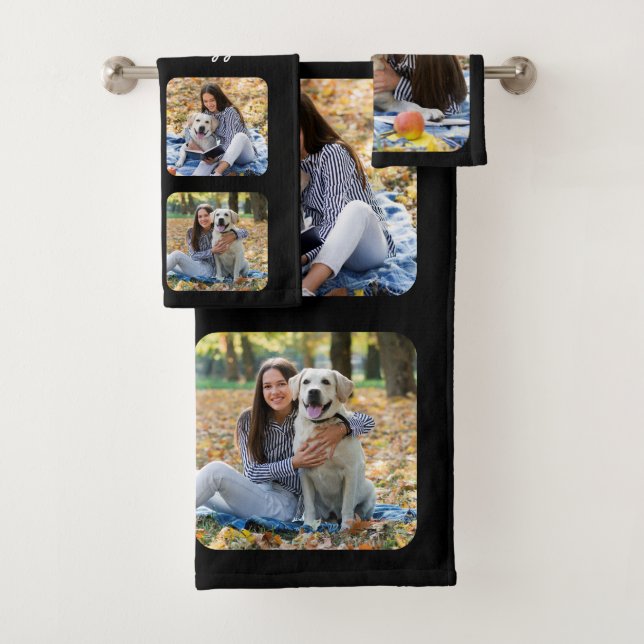 Coupable Collage de photos personnalisé Chien de l (En situation)