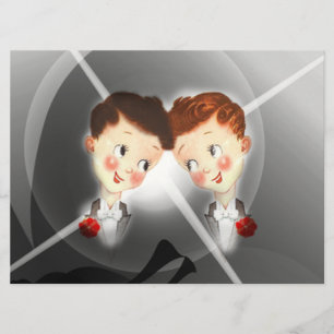 Coupable deux pièces gay Faire-part de mariage