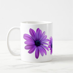 Coupe Blue Flowers Mug Café Coupe Blue Daisies